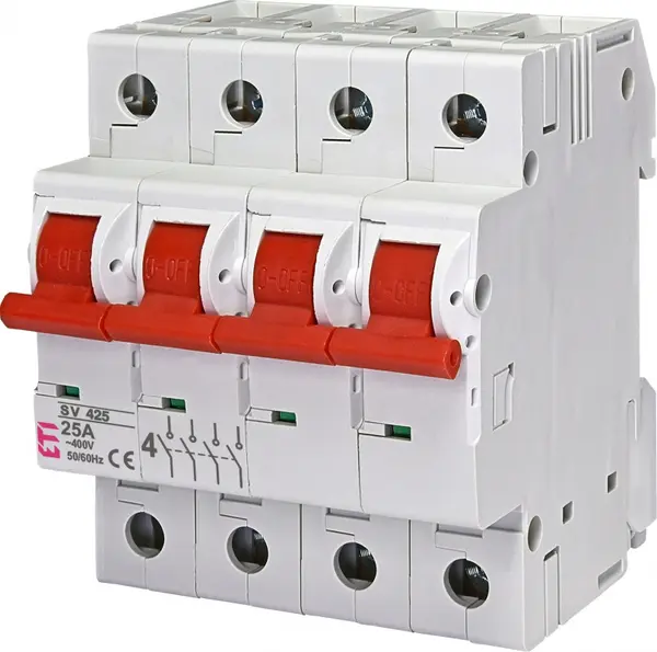 comutator integrat sv 425 4p 25a 002423422