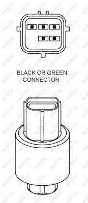 Comutator presiune aer conditionat ALFA ROMEO 145, 146, 147, 156, GTV, SPIDER; FIAT BRAVA, BRAVO I, COUPE, MAREA, MULTIPLA, PALIO, PUNTO, SIENA, STRADA; LANCIA KAPPA, LYBRA 1.1-3.2 dupa 1993