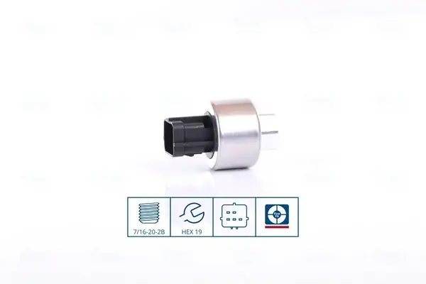 Comutator presiune aer conditionat potrivit ALFA ROMEO 145, 146, 147, 156, GT, GTV, SPIDER; FIAT BRAVA, BRAVO I, DOBLO, DOBLO MINIVAN, DUCATO, MAREA, MULTIPLA, PALIO, PUNTO 1.0-3.2 09.93-