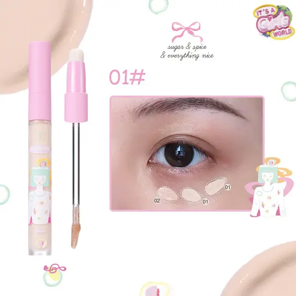 Concealer Special Edition, FLORTTE, 4.8g - #01 Porcelain