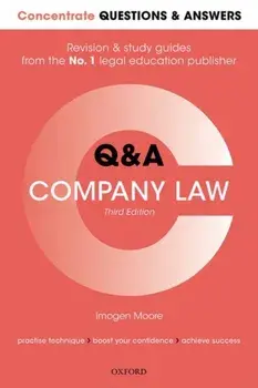 Concentrate Questions and Answers Company Law. Law Q&A Revision and Study Guide, Paperback/Imogen Moore