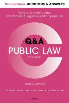 Concentrate Questions and Answers Public Law. Law Q&A Revision and Study Guide, 3 Revised edition, Paperback/***