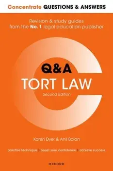 Concentrate Questions and Answers Tort Law. Law Q&A Revision and Study Guide, 2 Revised edition, Paperback/***