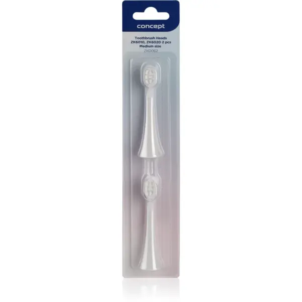 Concept Kido Smile ZK0062 capete de schimb pentru periuta de dinti Medium for ZK6010, ZK6020 2 buc