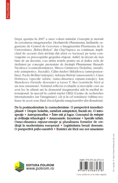 Concepte si metode in cercetarea imaginarului | Corin Braga