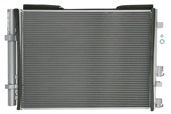 Condensator climatizare (cu uscator, element aditional) potrivit HYUNDAI I20 ACTIVE, I20 II 1.0 1.1D 1.4D 11.14-