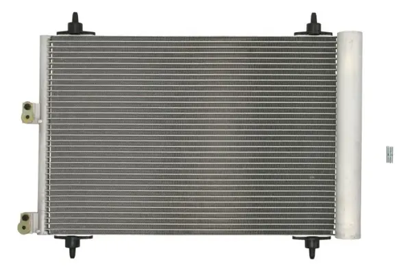 Condensator climatizare (cu uscator) potrivit CITROEN BERLINGO, BERLINGO MINIVAN, XSARA PICASSO; PEUGEOT PARTNER, PARTNER ORIGIN, PARTNER ORIGIN MINIVAN, PARTNER MINIVAN 1.6D 05.04-
