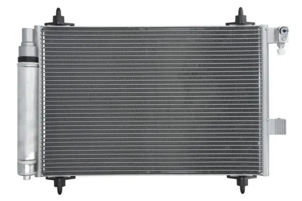 Condensator climatizare (cu uscator) potrivit CITROEN C5 II, C5 III, C5 II KOMBI, C6; PEUGEOT 206, 407, 407 KOMBI 1.1-3.0 08.98-
