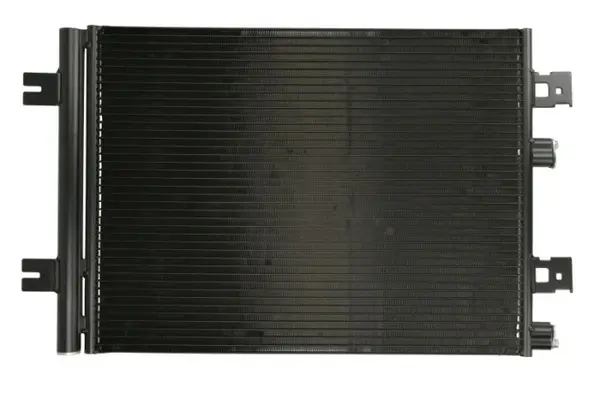 Condensator climatizare (cu uscator) potrivit DACIA DUSTER, DUSTER SUV, LOGAN, LOGAN EXPRESS, LOGAN MCV, SANDERO; LADA LARGUS; RENAULT DUSTER, LOGAN I, SANDERO STEPWAY I 1.2-1.6LPG 08.04-