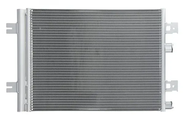 Condensator climatizare (cu uscator) potrivit DACIA DUSTER, DUSTER SUV, LOGAN, LOGAN EXPRESS, LOGAN MCV, SANDERO; LADA LARGUS; RENAULT DUSTER, LOGAN I, SANDERO STEPWAY I 1.2-1.6LPG 02.06-