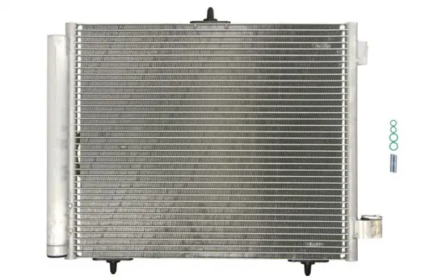 Condensator climatizare (cu uscator) potrivit DS DS 3; CITROEN C2, C2 ENTERPRISE, C3 C3 ORIGIN III, C3 AIRCROSS II, C3 I, C3 II, C3 II HATCHBACK, C3 III, C3 PLURIEL, C4 CACTUS, DS3 1.0-1.6D 02.02-