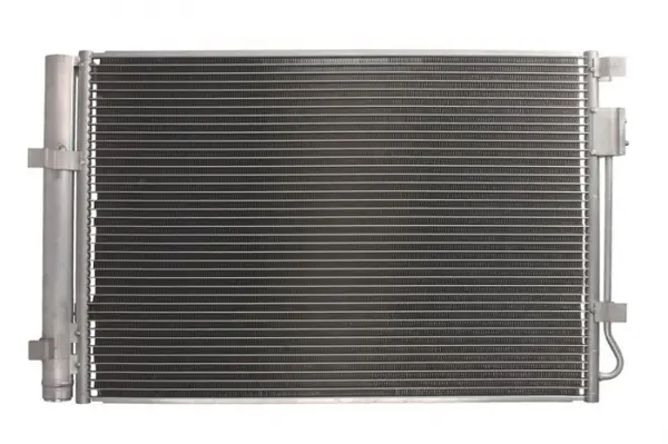 Condensator climatizare (cu uscator) potrivit HYUNDAI ACCENT IV, I20 I, SOLARIS, VELOSTER; KIA RIO III, RIO IV 1.0-1.6D 09.08-