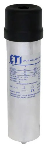 condensator lpc 3 kvar, 440v, 50hz 004656711