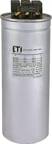 condensator lpc 30 kvar, 440v, 50hz 004656765