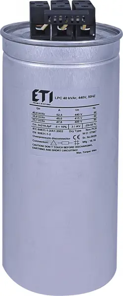 condensator lpc 40 kvar, 440v, 50hz 004656766