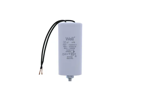 condensator pornire motor 400v 35uf cu fir, well