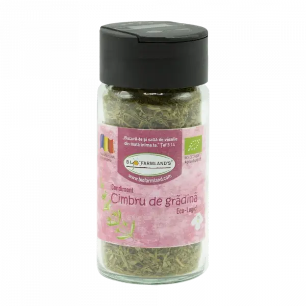 Condiment Cimbru de Gradina ECOLOGIC - 15g (Flacon Sticla)