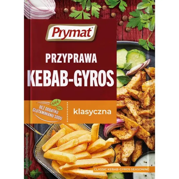 Condiment pentru Kebab sau Gyros Prymat, 30 g