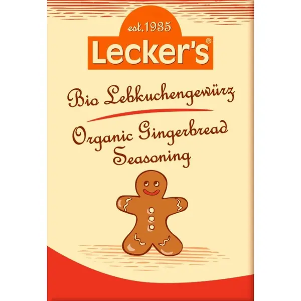Condimente Bio pentru turta Dulce, 16 g Lecker’s