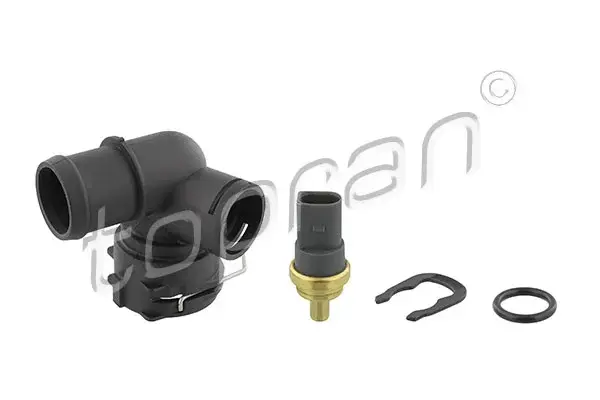 Conducta flansa sistem racire (numar iesiri: 2) AUDI A3, Q2, Q3; SEAT ATECA, LEON, LEON ST; SKODA KAROQ, KODIAQ, OCTAVIA III, SUPERB III, YETI; VW GOLF SPORTSVAN, GOLF VII, PASSAT 1.0-1.6 dupa 2012