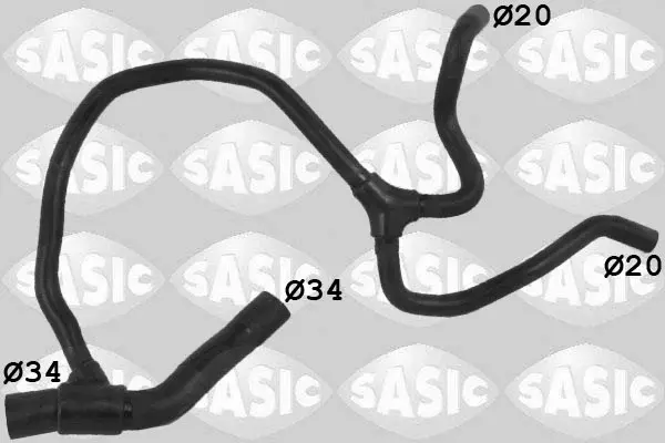 Conducta furtun sistem racire inferior OPEL VECTRA B 2.2D intre 2000-2003