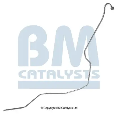 Conducta presiune (filtru particule) Spate potrivit JEEP COMMANDER, GRAND CHEROKEE II, GRAND CHEROKEE III 2.7D 3.0D 10.01-12.10