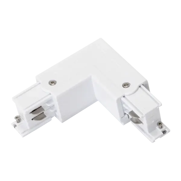 Conector 4 circuite tip L ELMA - Alb