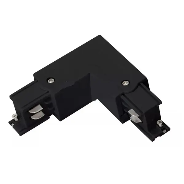 Conector 4 circuite tip L ELMA - Negru