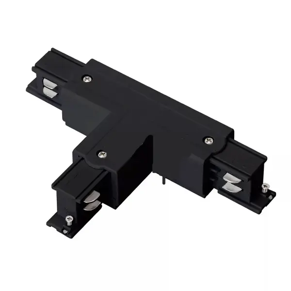 Conector 4 circuite tip T ELMA - Negru