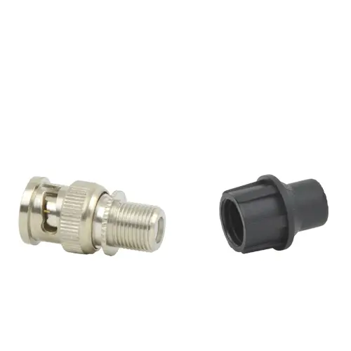 Conector BNC prin compresie CAP SYSTEM, 75 Ohm, bandă 0-2400 MHz, alamă nichelată