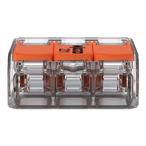Conector derivatie 3 fire, max. 4 mm² (50 buc.) - WAGO 221-413