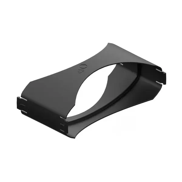 - Conector orizontal Heatpex Aria Connect, Material Polipropilenă (PP), ATC1, compatibil cu Ø75 mm/Ø90 mm, Negru