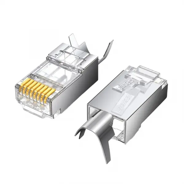 Conector Retea UGREEN NW123, RJ45, Cat6A/7, Set 10 bucati