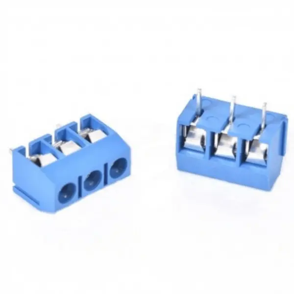 Conector terminal cu surub, 3 pini, 5.08-301-3P