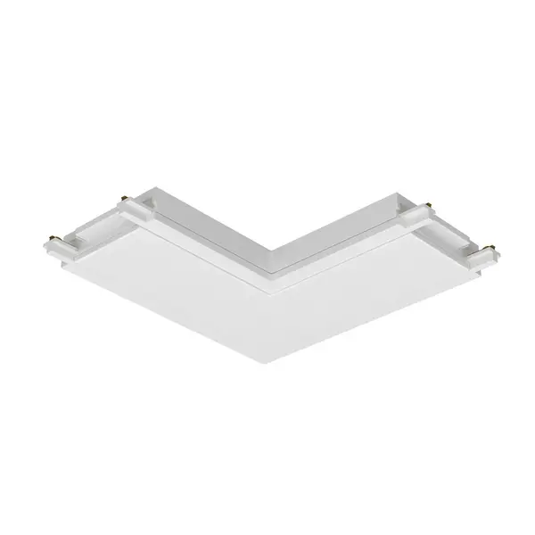 Conector tip 'L' sina magnetica RADITY - Alb
