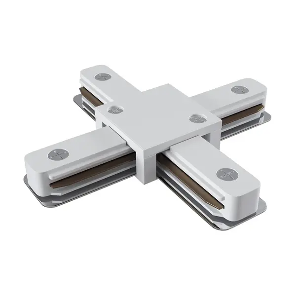 Conector tip 'X' sina UNITY - Alb