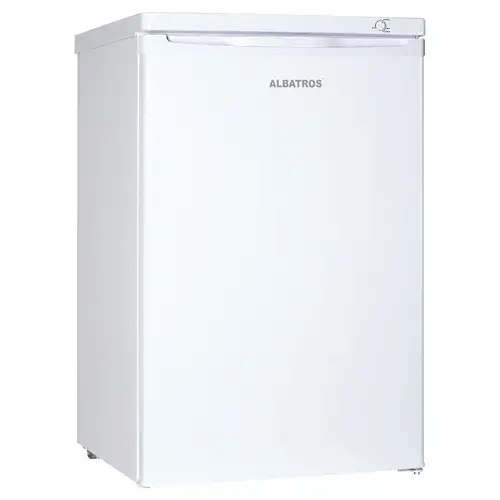 Congelator Albatros CA124E, 91 L, Clasa E, 4.4KG/24h, Usa Reversibila, 4 sertare transparente (Alb)
