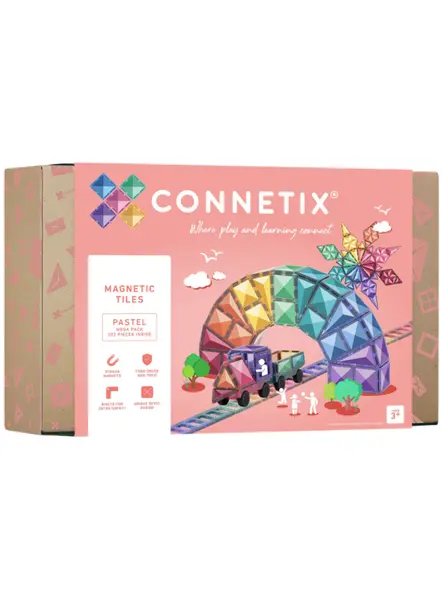 Connetix Pastel Mega Pack 202 Pieces (ct-p-00202-me)