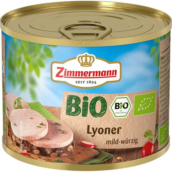 Conserva cu carne Lyoner fara gluten, eco - 200 g