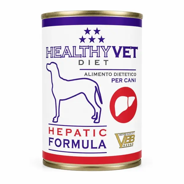 Conserva dietetica pentru caini Healthy Vet Diet Hepatic 400 gr