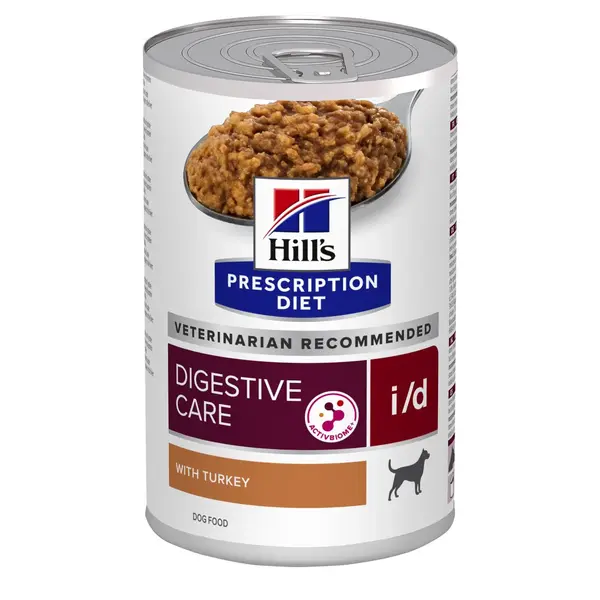 Conserva dietetica pentru caini Hill s PD Digestive Care I D cu curcan 360 gr