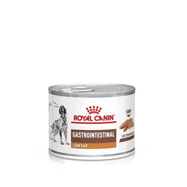 Conserva dietetica pentru caini Royal Canin Gastrointestinal Low Fat 200 gr