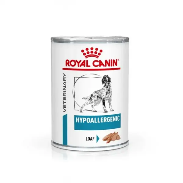 Conserva dietetica pentru caini Royal Canin Hypoallergenic Mousse 400 gr