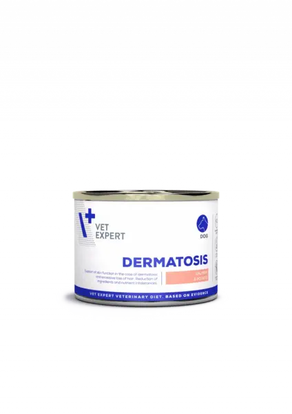 Conserva dietetica pentru caini Vetexpert 4T Dermatosis Salmon 200 gr