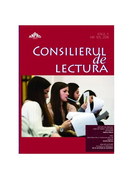 Consilierul de lectură nr. 1/2016