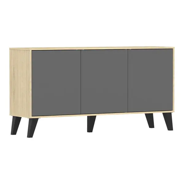 Consola Bufet Billie, Pal melaminat, 149x40x77 cm