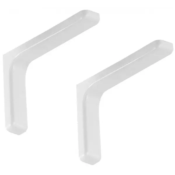 Consola cu Masca, 115 x 180 mm, 2 Buc/Set, Finisaj Alb