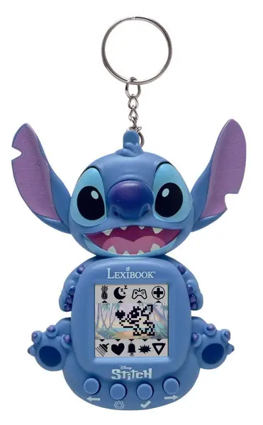 Consolă de jocuri mini Lexibook - Disney Stitch, My Best-E, cu 3 jocuri