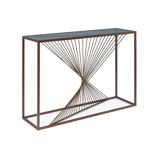 Consola ESPIRAL 107 x 30 CM - Maro