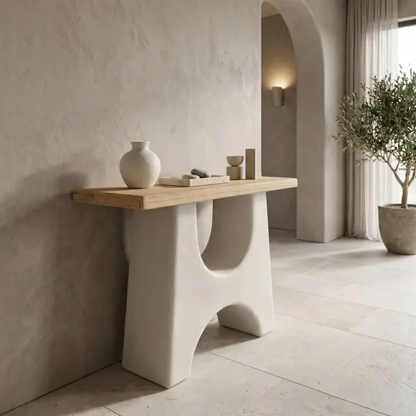 Consola, Marila, Pako, Natural 100x38x80 cm